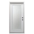 Primed Fiberglass Left Hand In-Swing Prehung Front Door 30" x 80" Y144