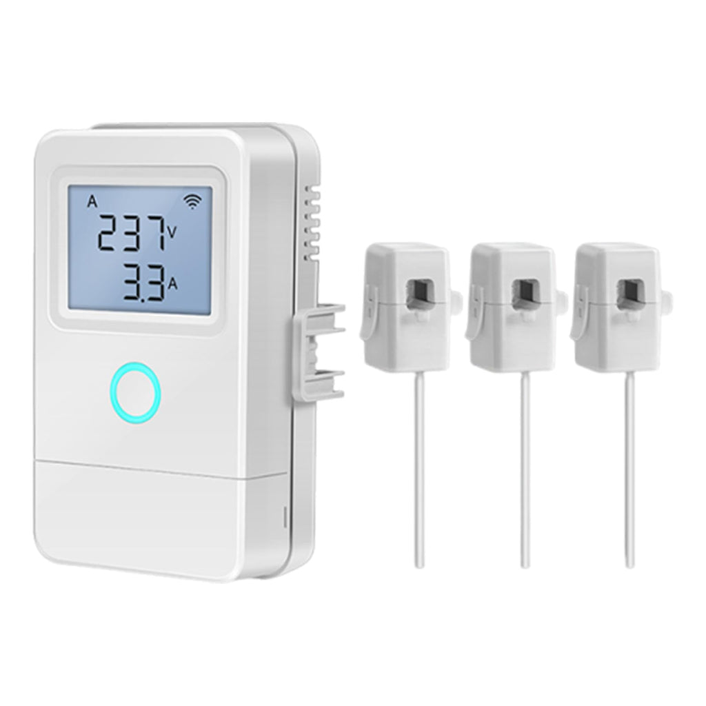 Wi Fi Real Time Electricity Usage Monitor with 3 100A Clamps C7808
