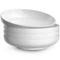 30oz Set of 4 White Porcelain Pasta Bowls I5799