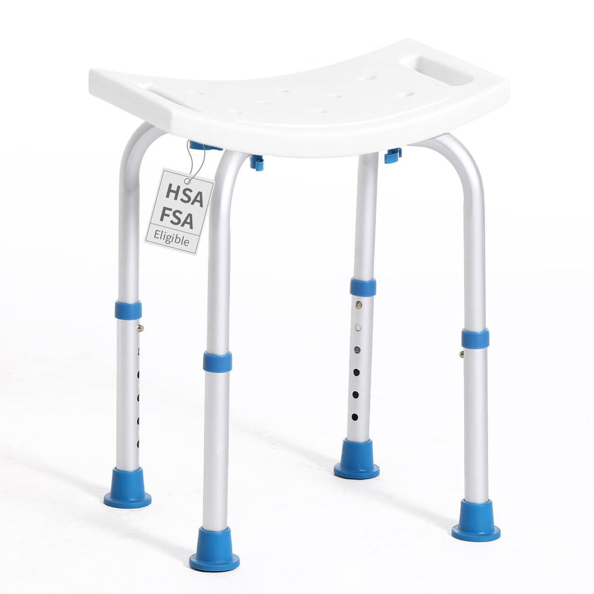 Shower Chair for Inside Shower, Tool-Free Assembly Shower Seat for Bathtub R449