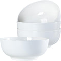 40 oz Off White Ceramic Soup Bowls Set of 4 G85230