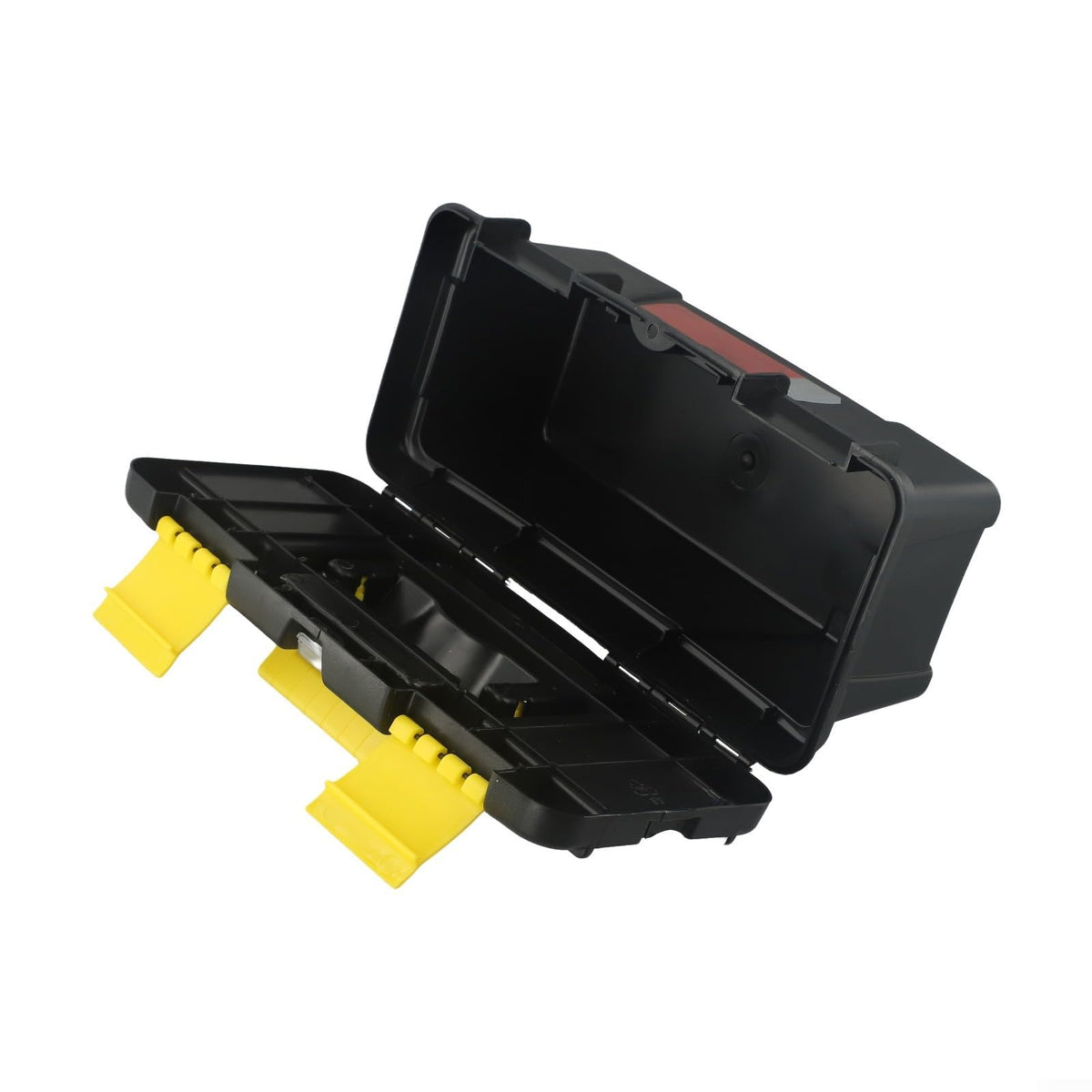 10 Inch Two-Layer Plastic Toolbox with Metal Hinges and Latching Lid I636689