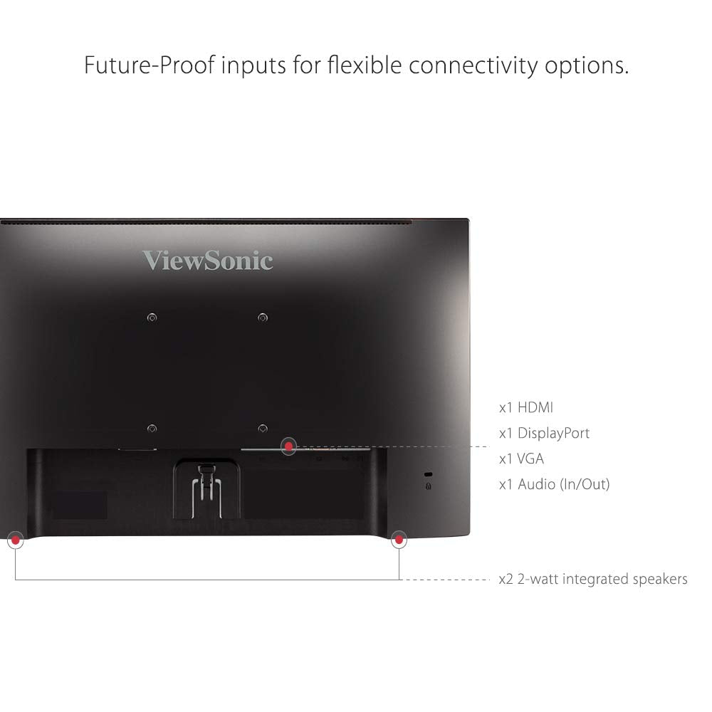 22 Inch 1080p IPS Monitor Dual Pack U31889