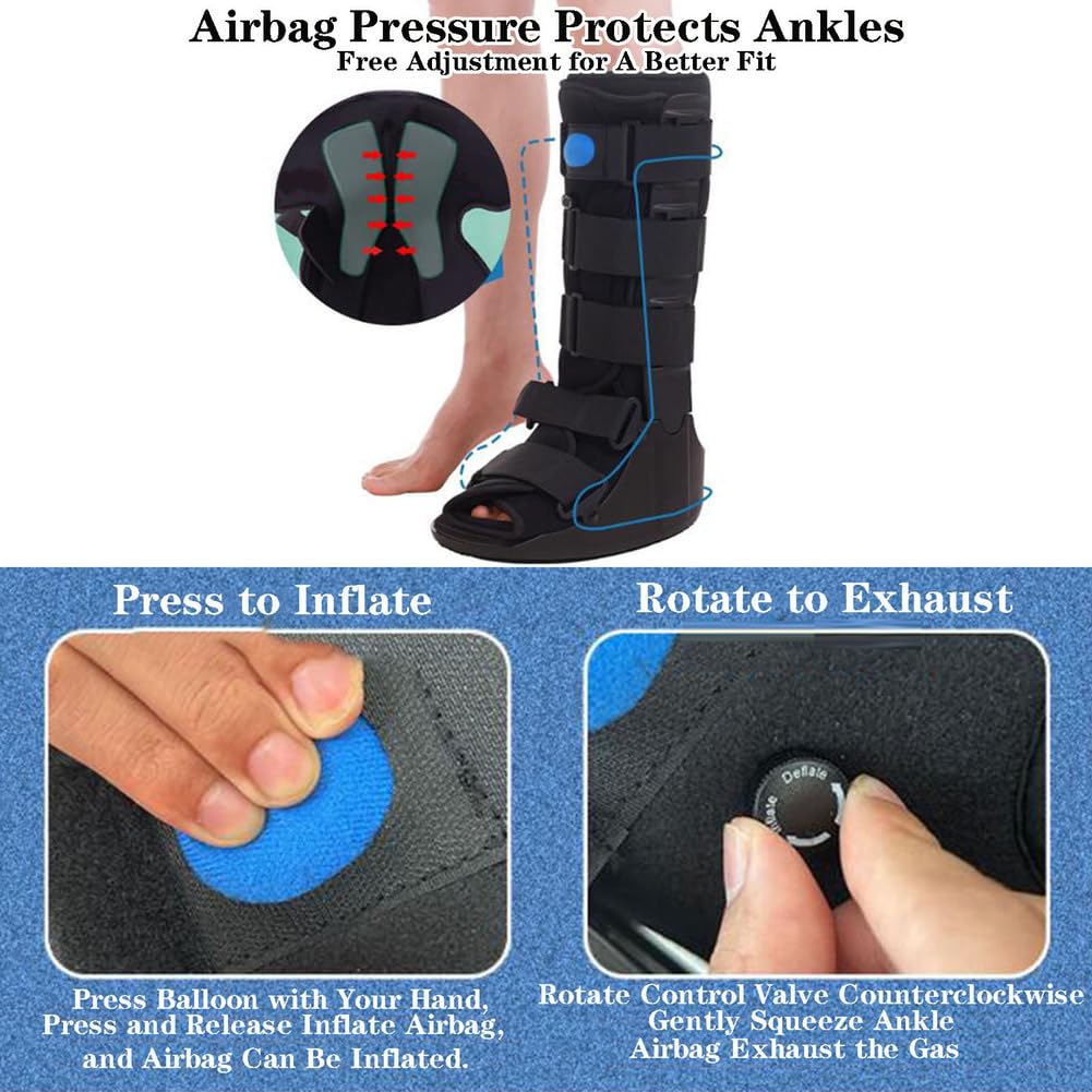 Left Medical Walking Boot E316