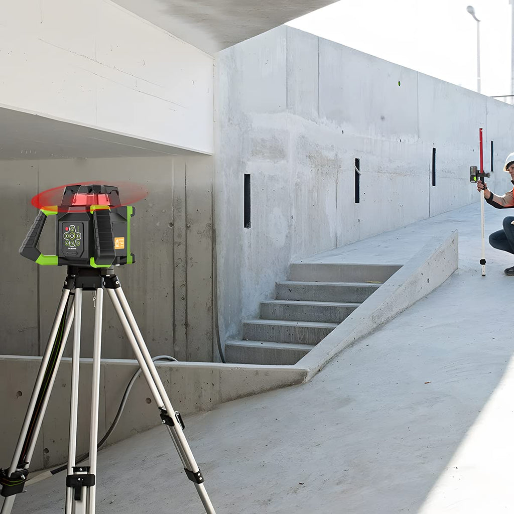 Red Self-Leveling Rotary Laser Level Kit B37488