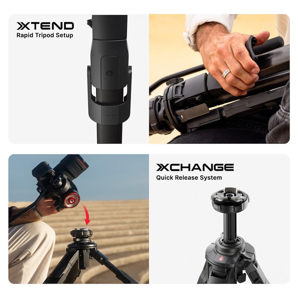 Fluid Video Head with Aluminum Tripod F946