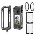 Aluminum Frame Cage Case Bag Glass Lens Guard Set Screen Protector Y2029