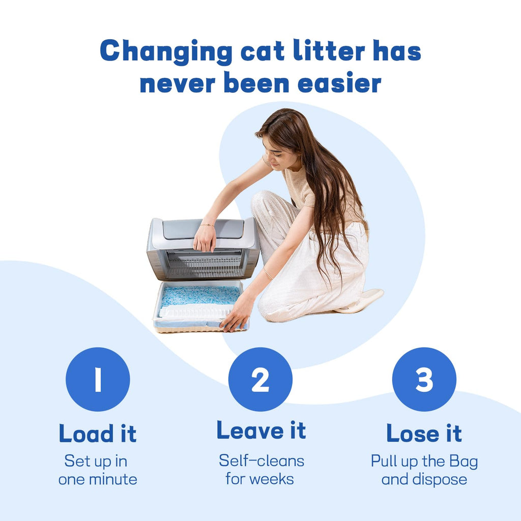 Cat Litter & Disposable Litter Trays 5 Sets O1158