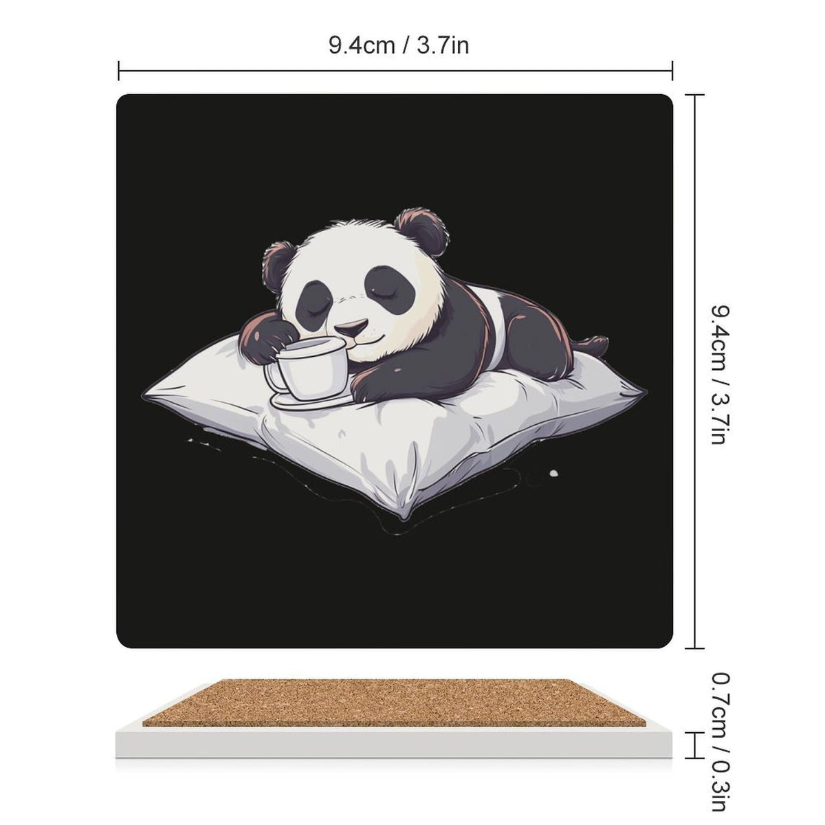 Ceramic Coasters Set O833