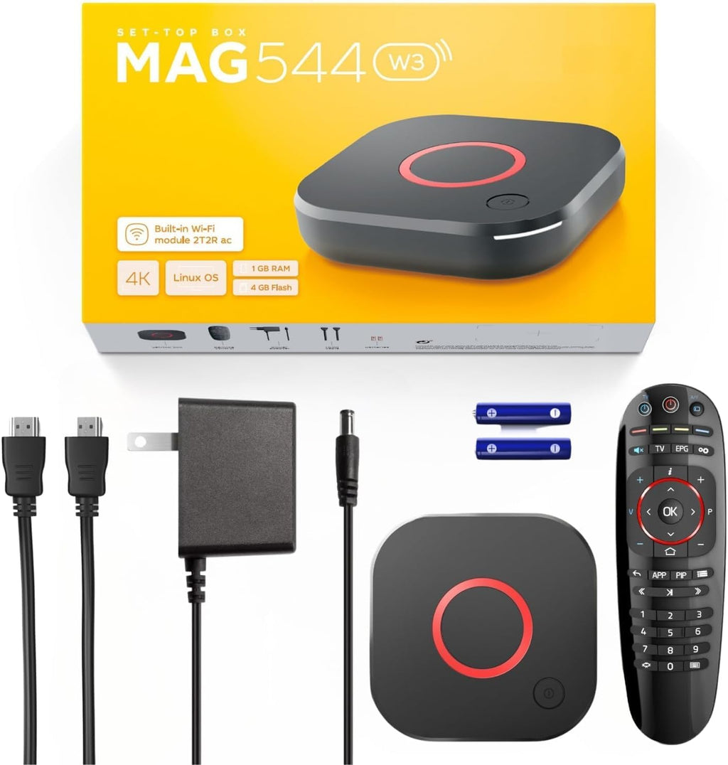 4K HDR TV Streaming Device with 1GB DDR4 RAM 4GB Flash Memory Dual-Band WiFi O9362