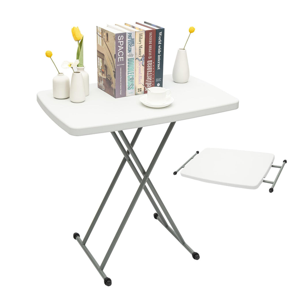 White 30" Folding Table N294090