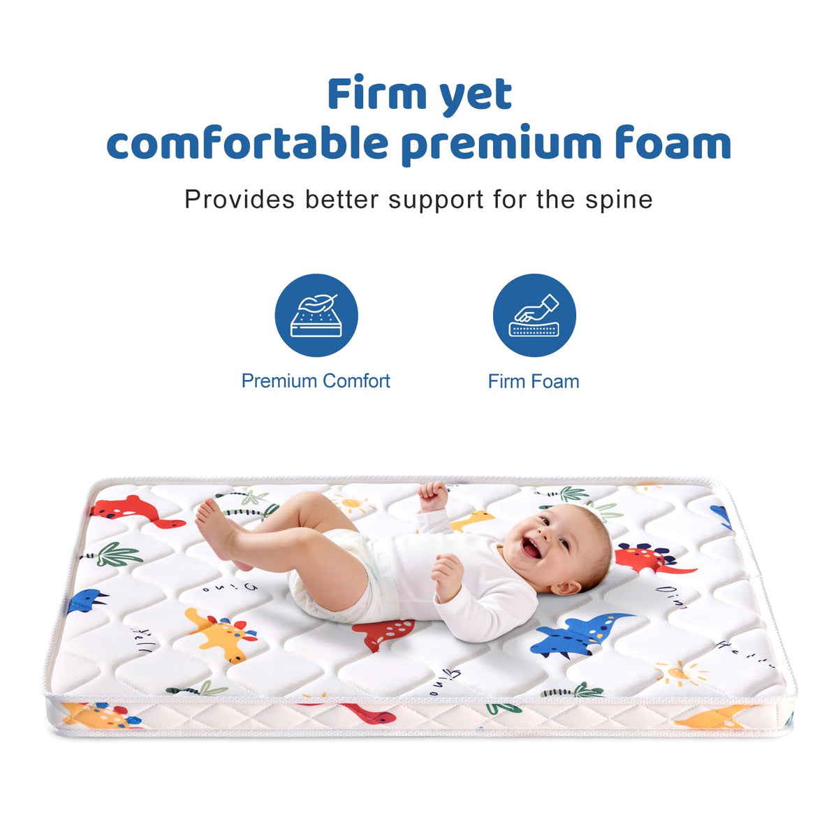 Cotton Pack and Play Mattress 38" x 26" P200