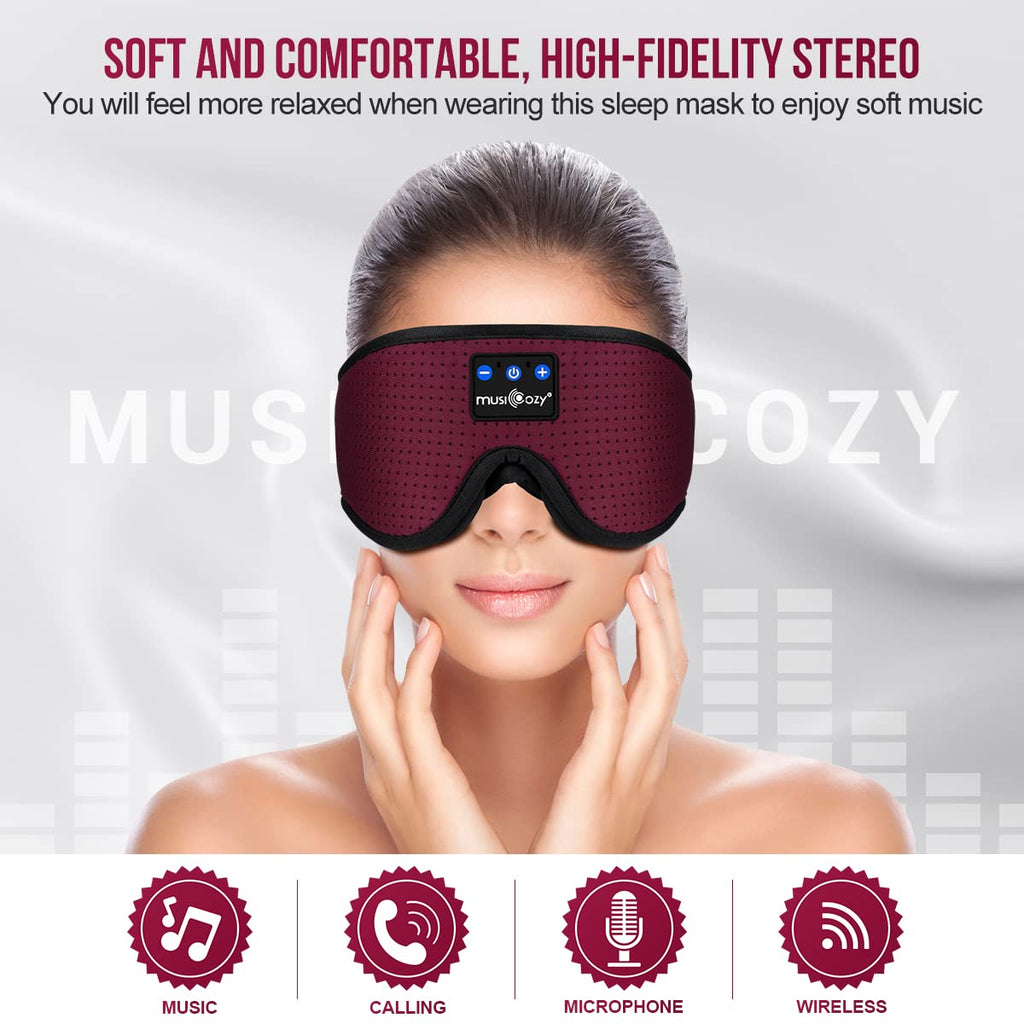 3D Bluetooth Sleep Headphones Headband A303268