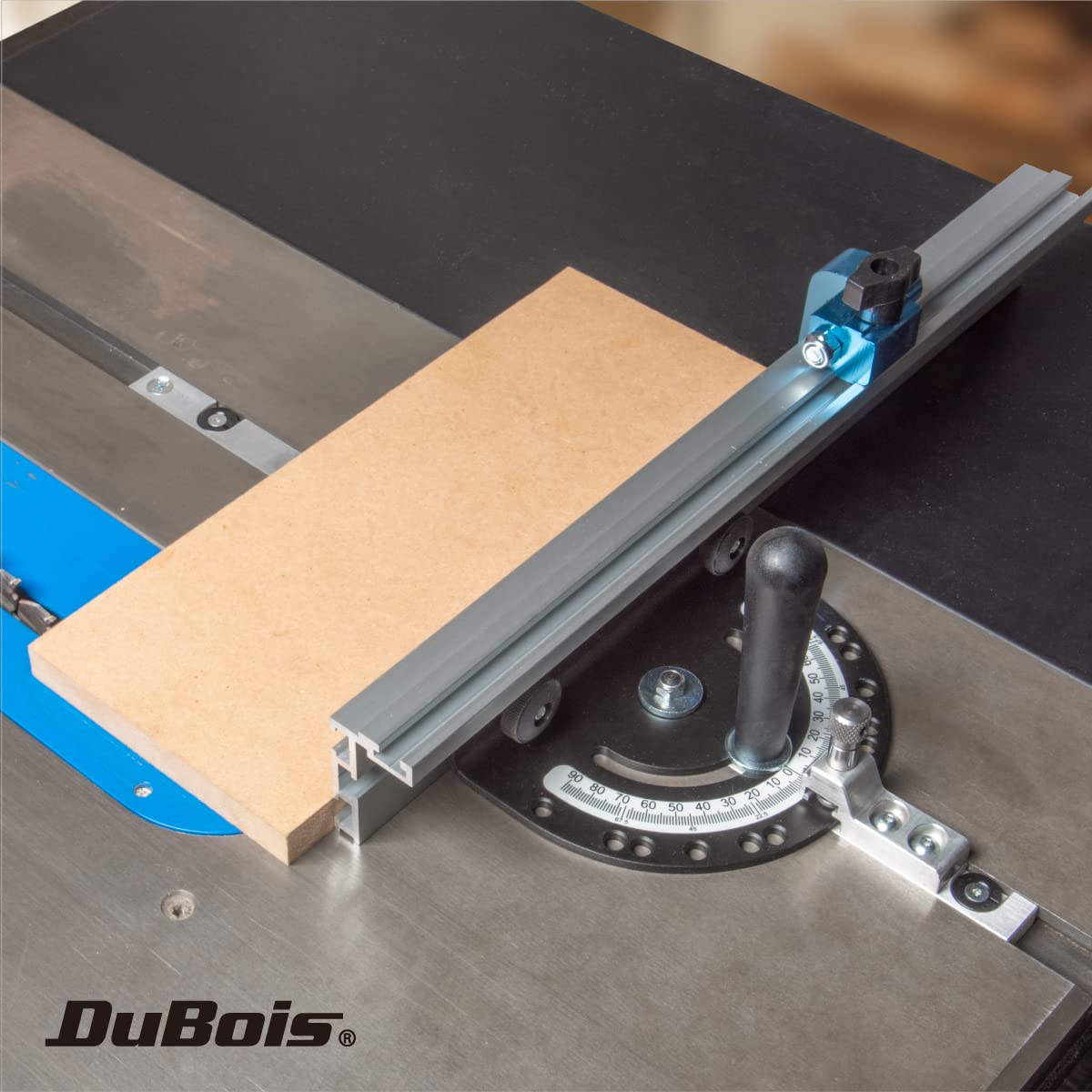 Table Saw Miter Gauge with 13 Angle Stops Q1011