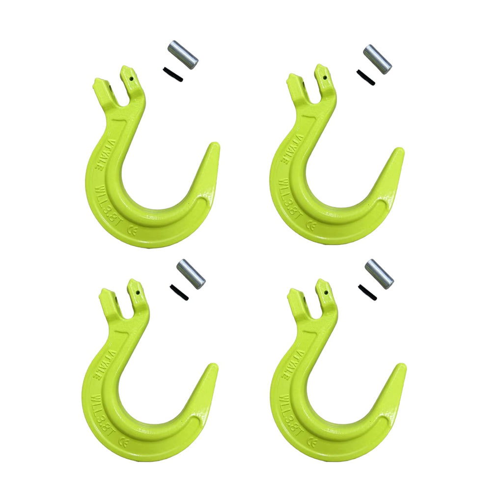 3/8" G80 Clevis Foundry Hook 4 Pack A908
