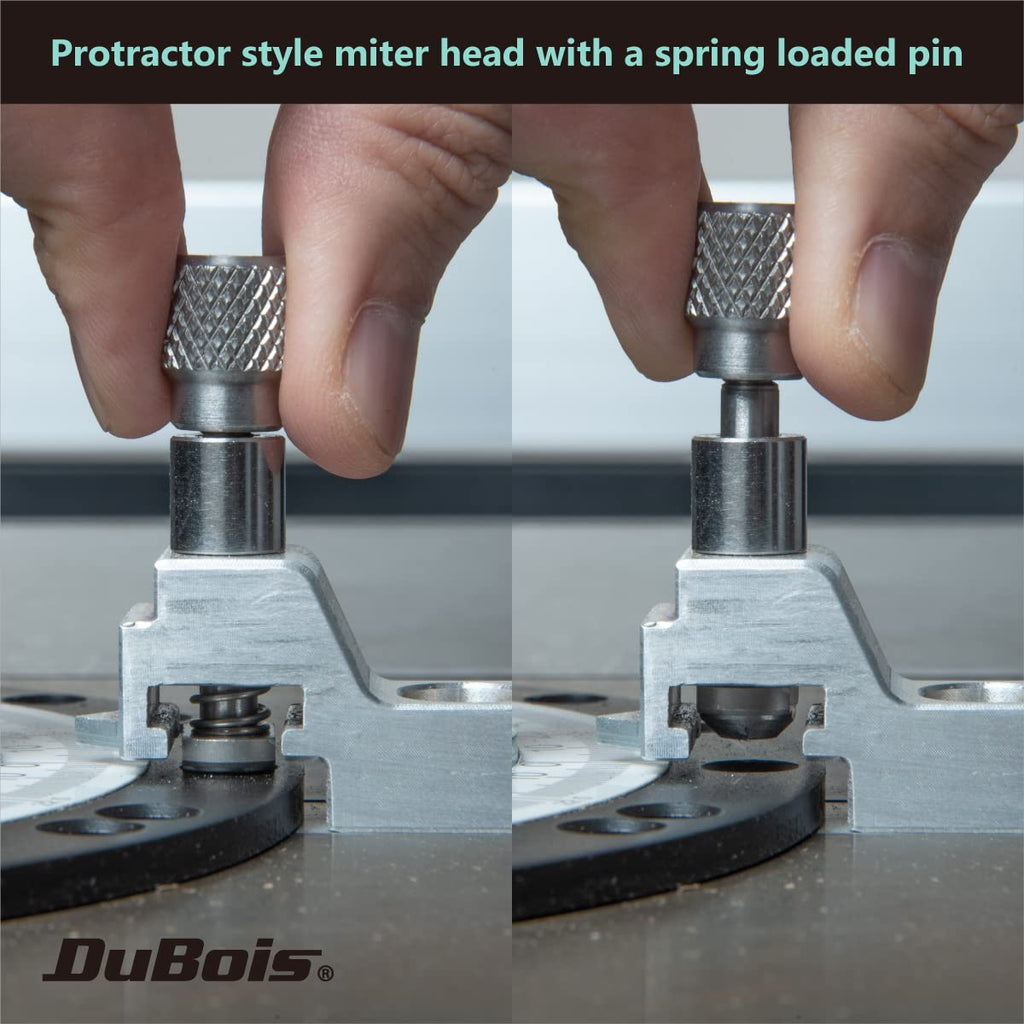 Table Saw Miter Gauge with 13 Angle Stops Q1011
