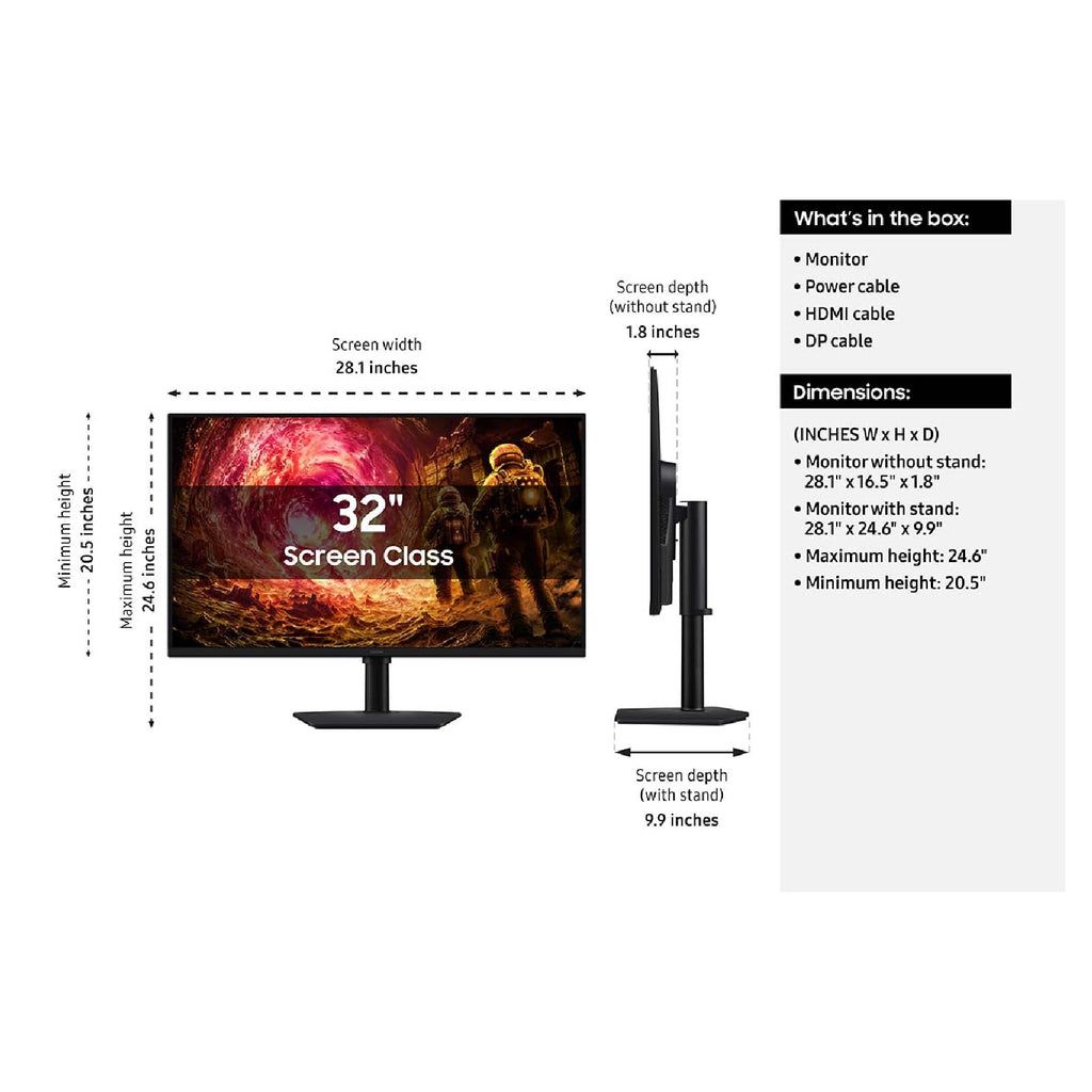 32” QHD Gaming Monitor P853