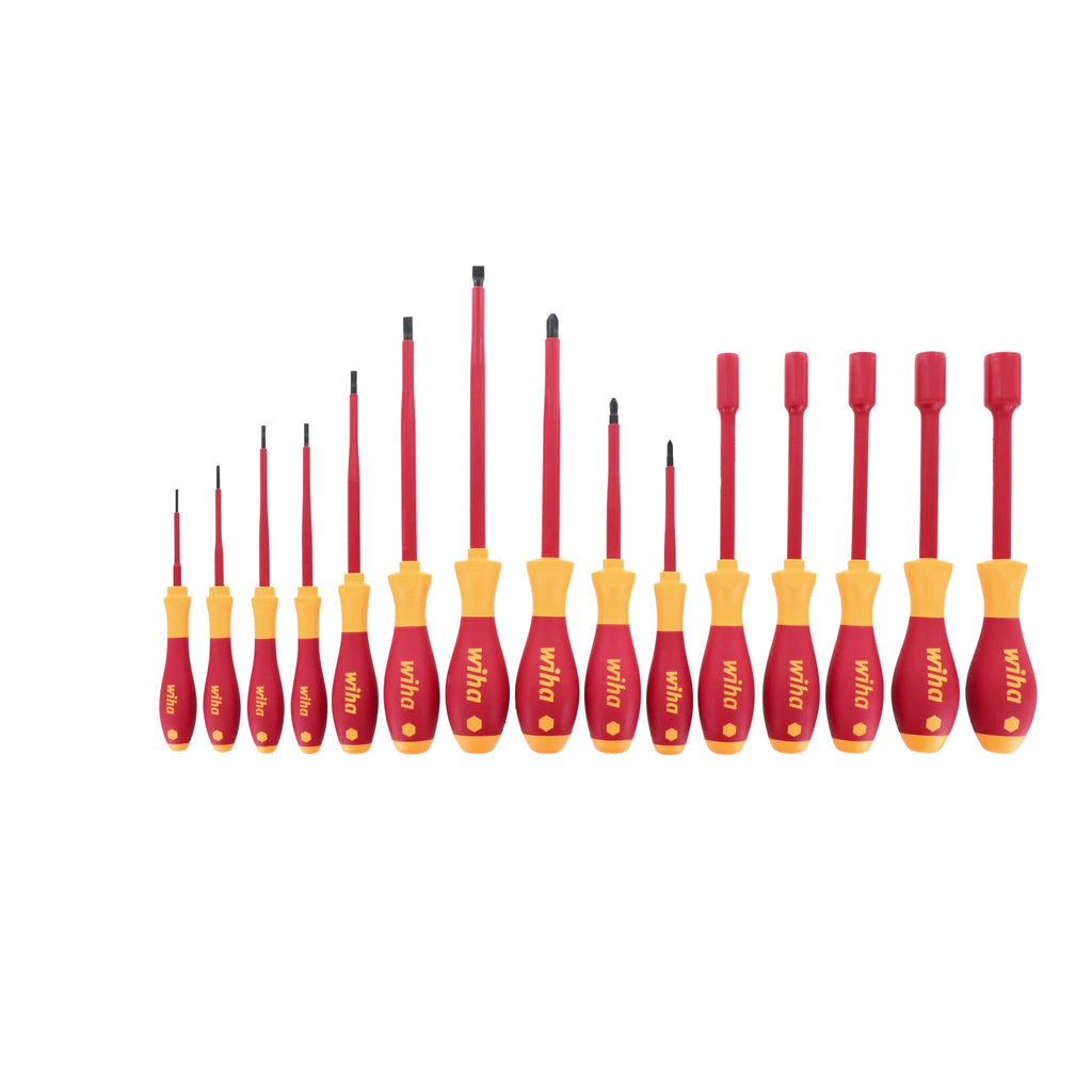 Slotted Phillips Insulated Screwdriver Set 15 Piece P977835