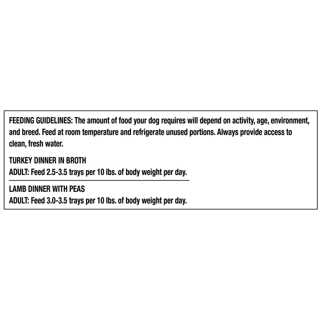 Grain-Free Wet Dog Food Variety Pack, 24 Count, 3.5 oz Trays Z73304
