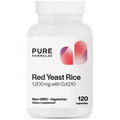 Extra Strength Red Yeast Rice 1200mg with CoQ10 120 Capsules H126