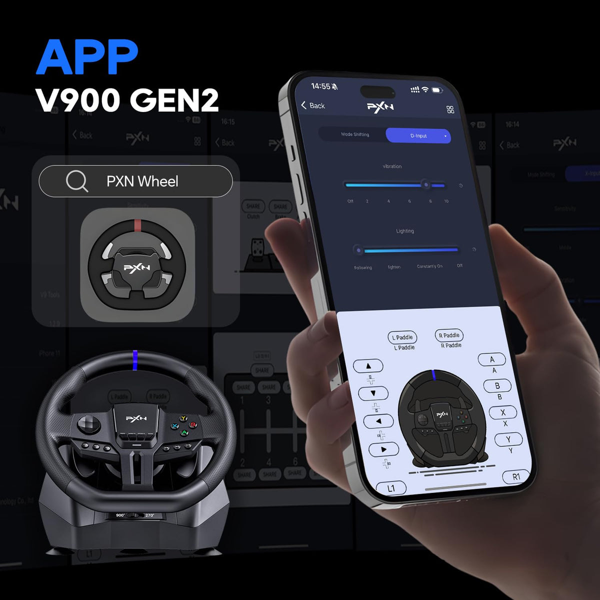 Gaming Steering Wheel G963