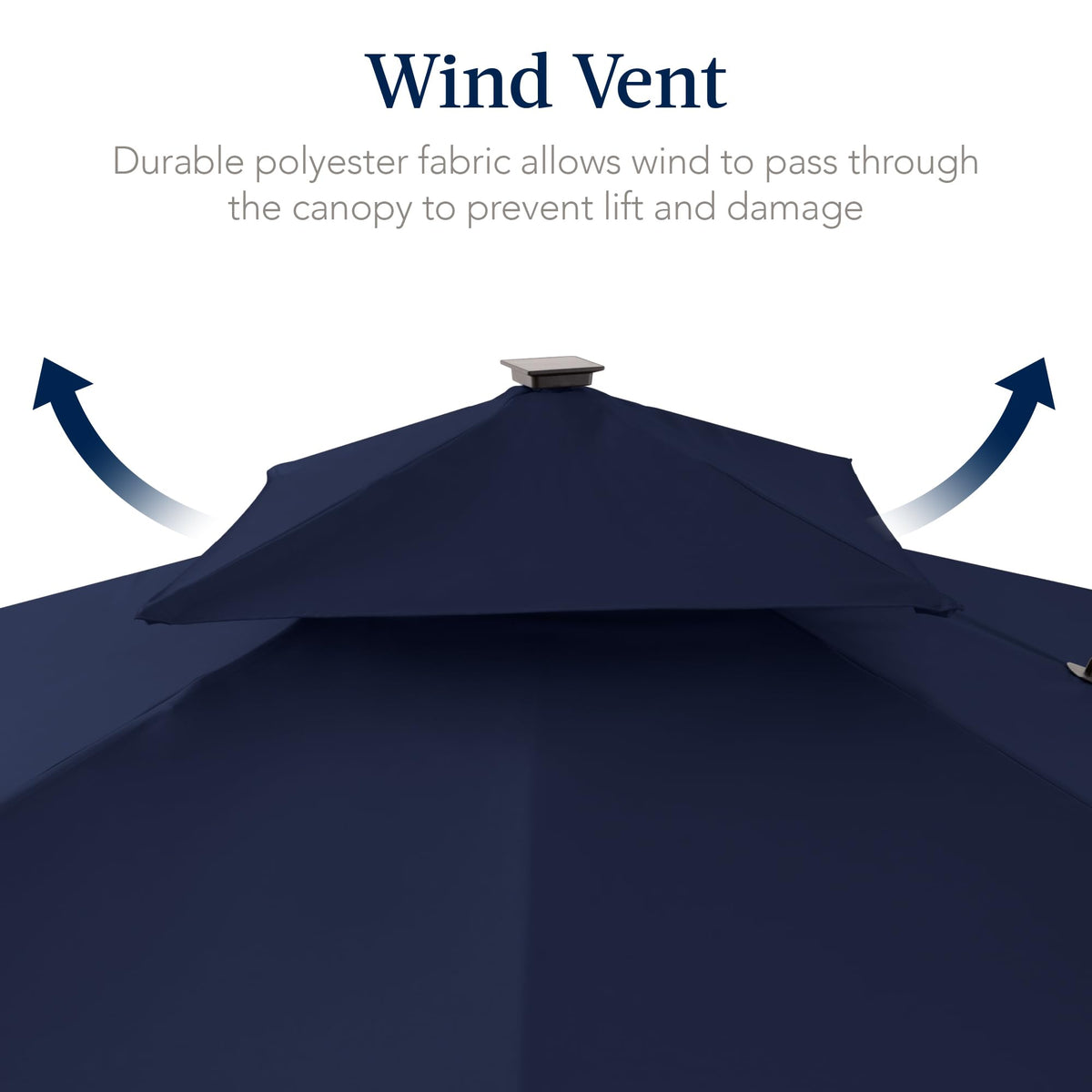 12x12ft LED Cantilever Patio Umbrella with Base and 360° Rotation Z47210