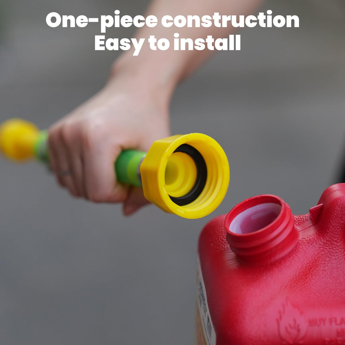 Gas Can Spout Replacement 10 Inch Flexible PVC Nozzle L2717