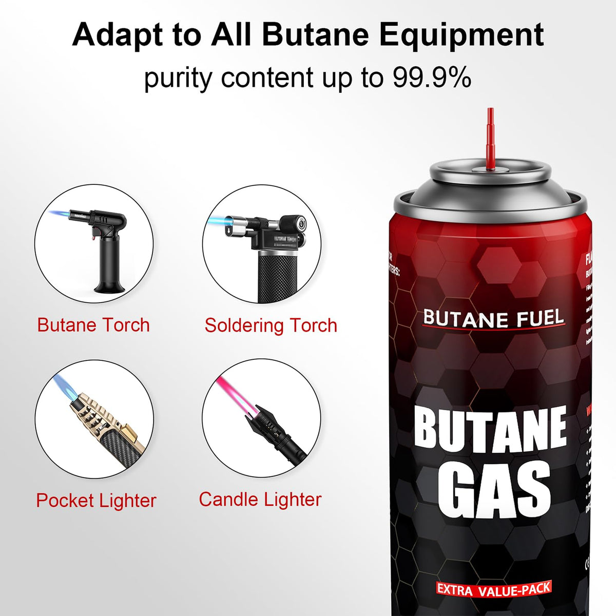 115 ML Butane Fuel Refill 3 Pack A422