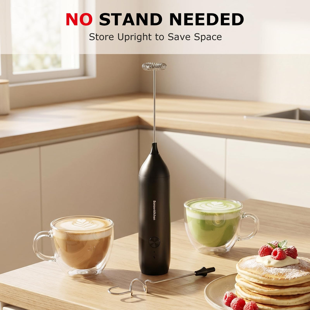 Rechargeable Handheld Milk Frother R8936