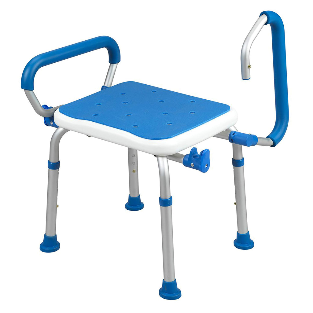 Height Adjustable Padded Bath Bench J6655