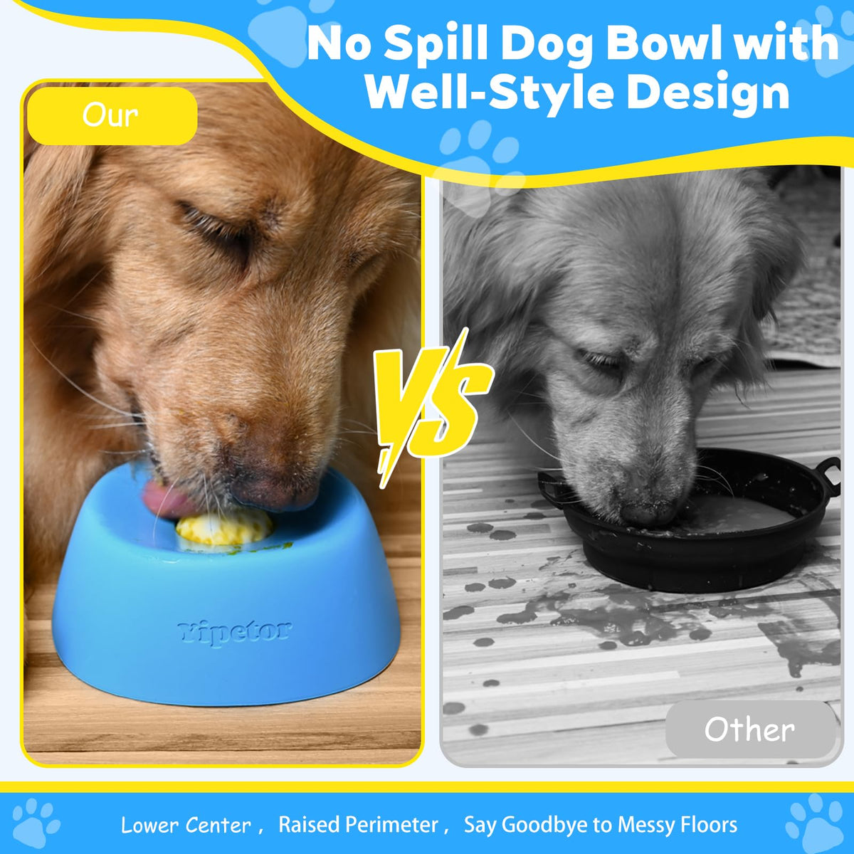 Dog Lick Bowl Slow Feeder Puzzle Toys P716