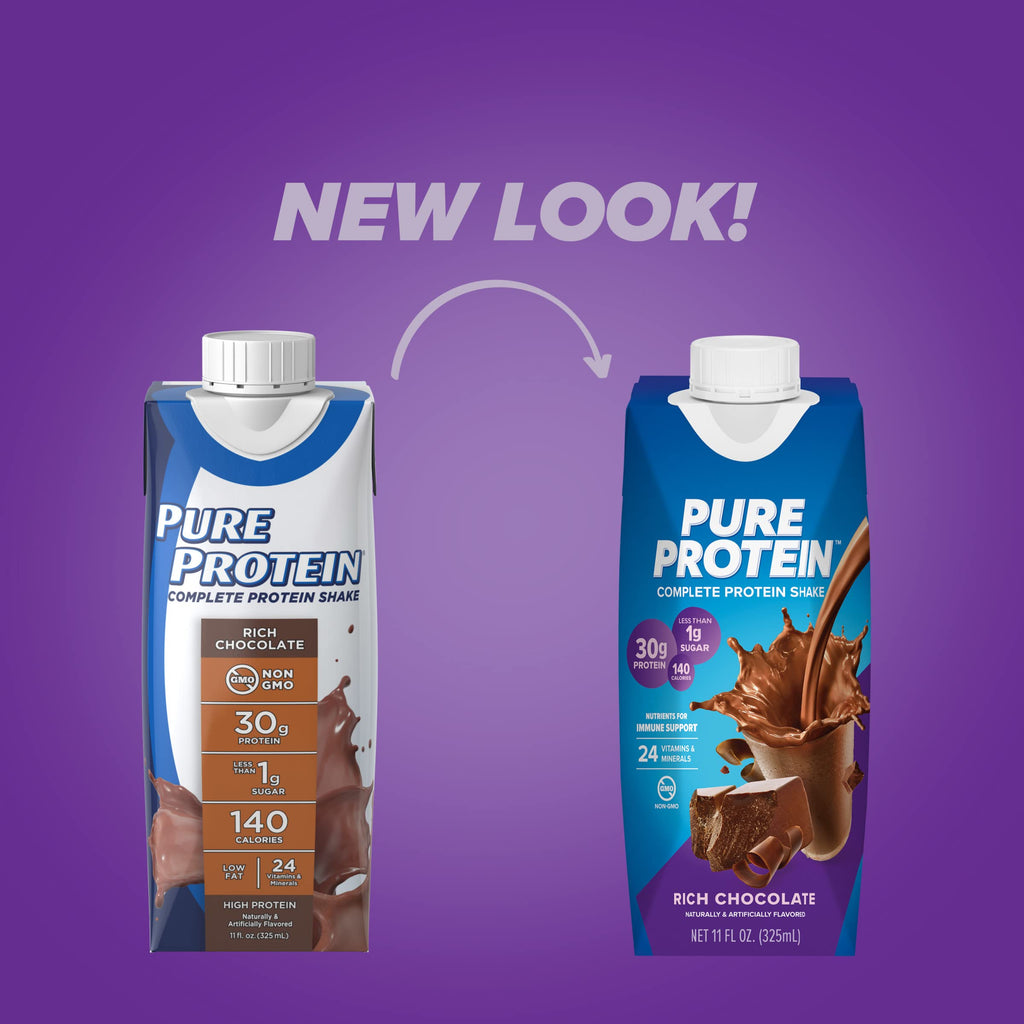 Chocolate Protein Shake 30g Protein 12 Pack Q586