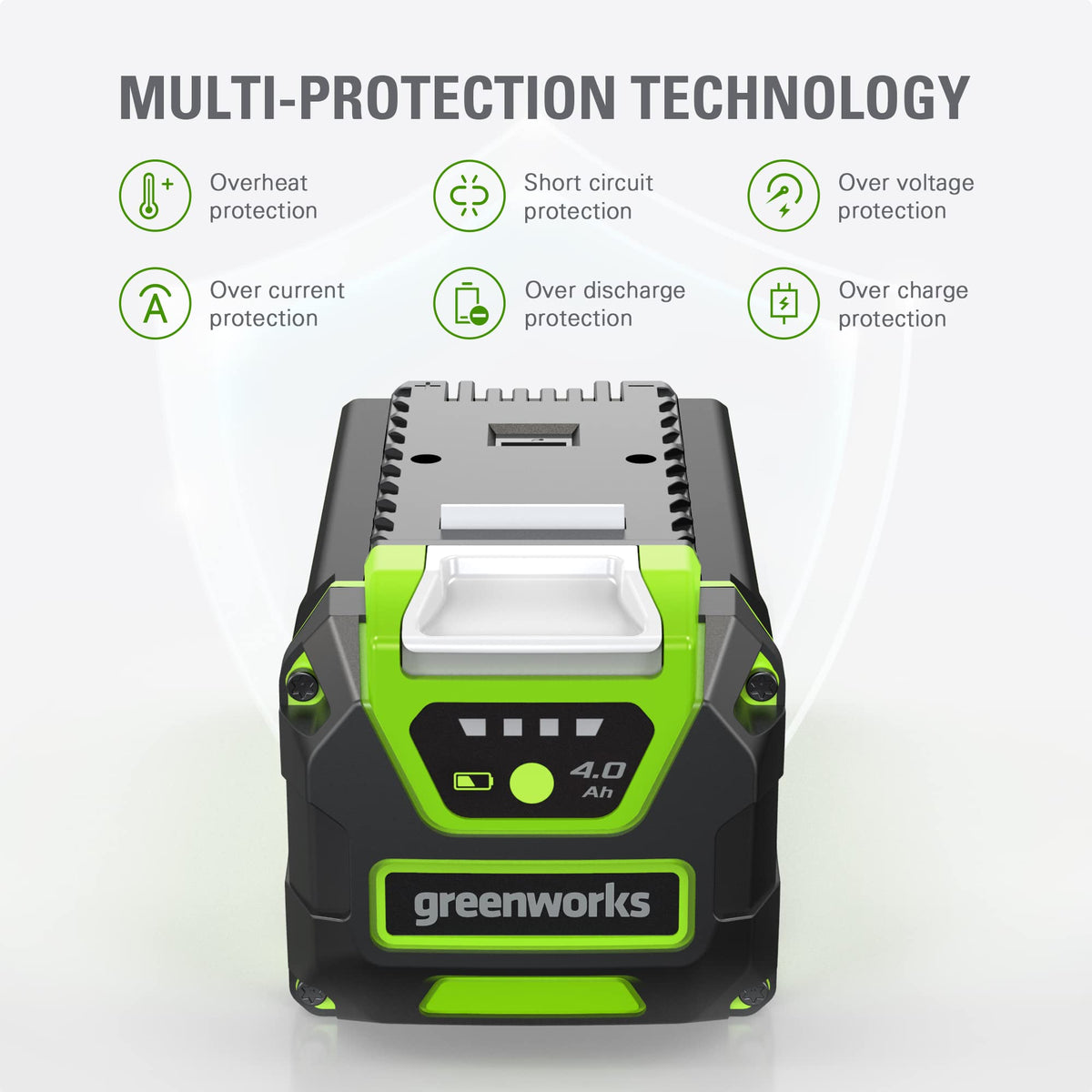 40V 4.0Ah USB Lithium-Ion Battery V4614