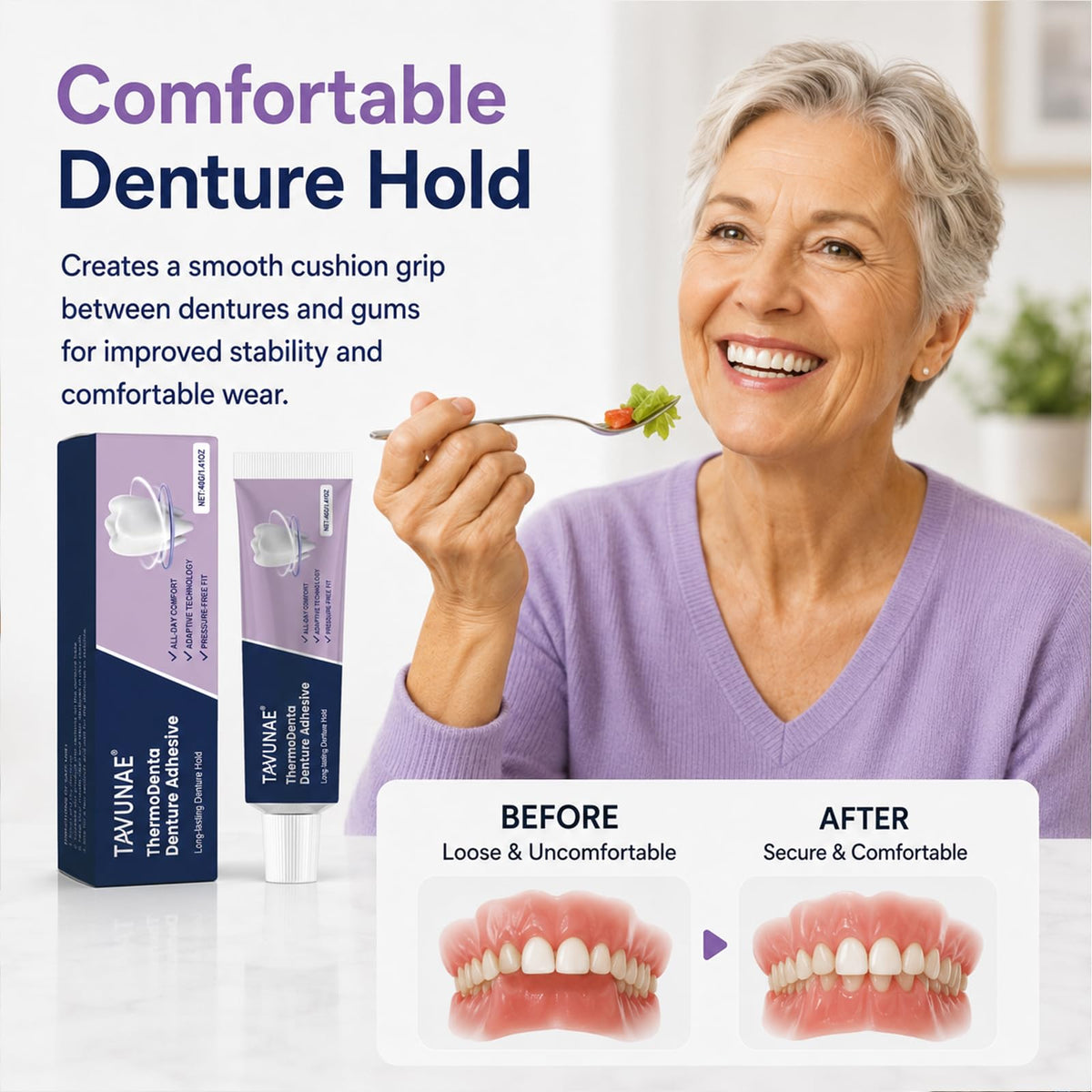 Denture Adhesive Cream H351