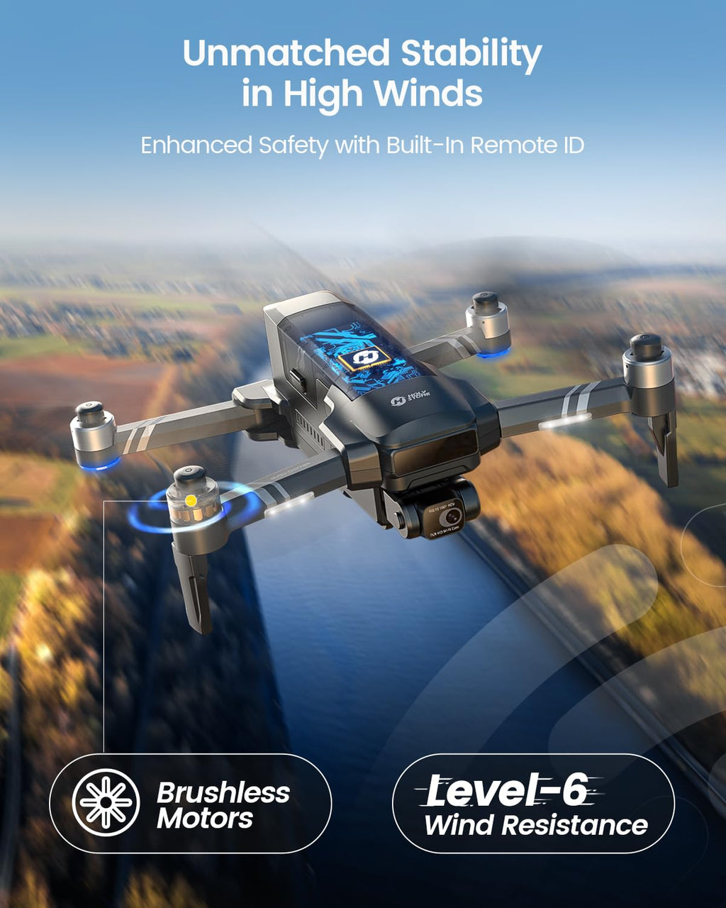 2-Axis Gimbal 4K Camera Drone F56346