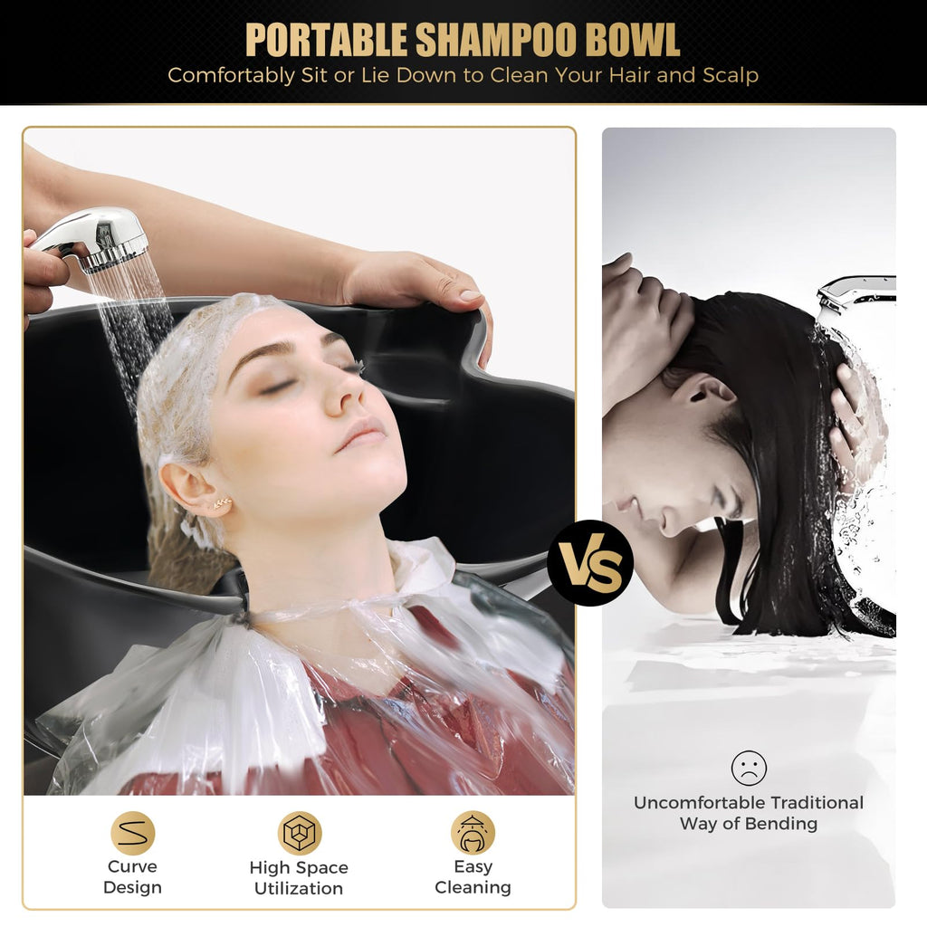 Portable Shampoo Bowl with Electric Water Pump R999437