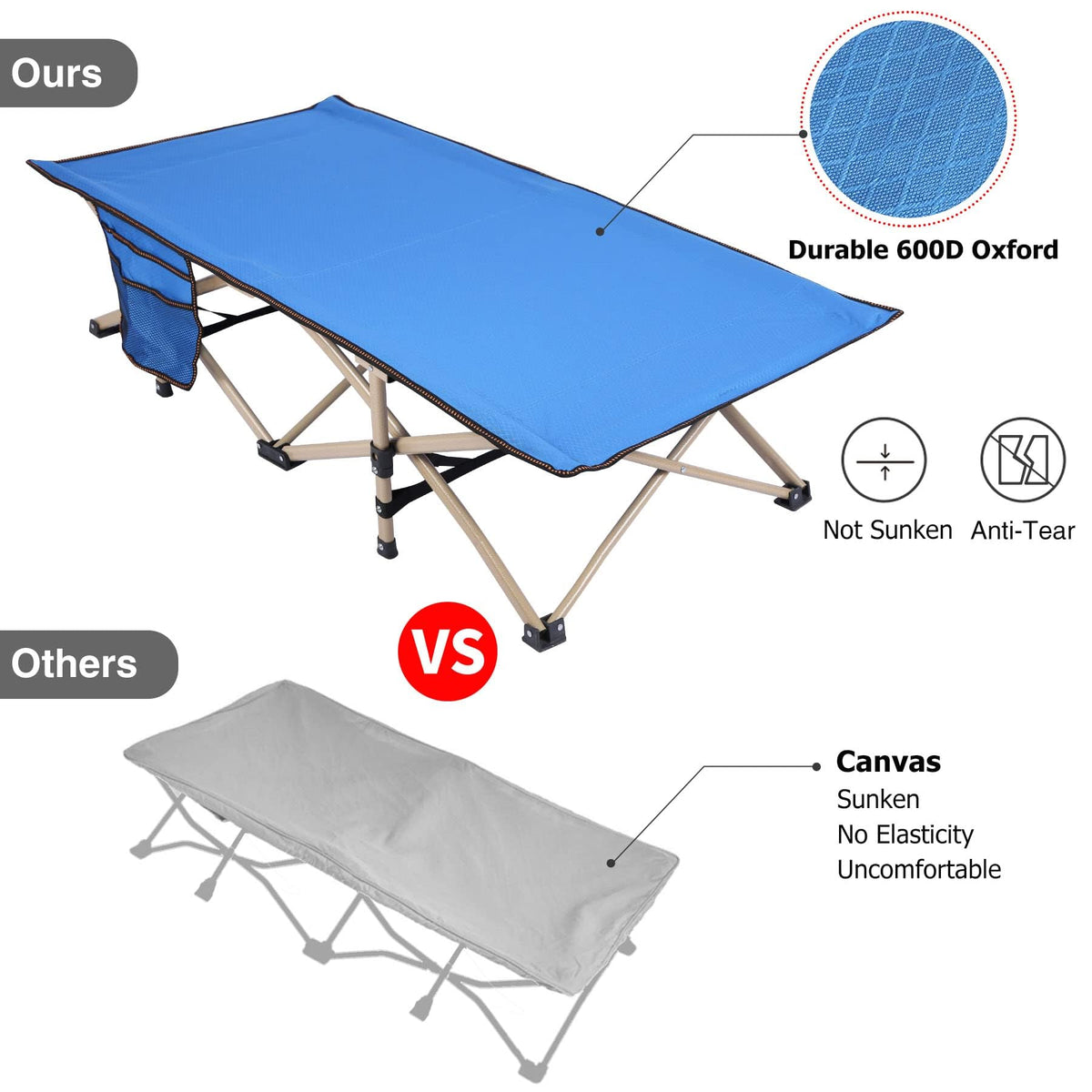 Kids Cot with Carry Bag P685