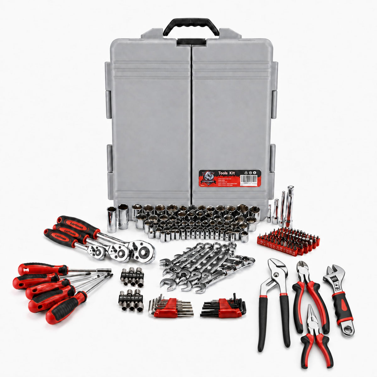 205-Piece Ratchet Wrench Tool Set D292454
