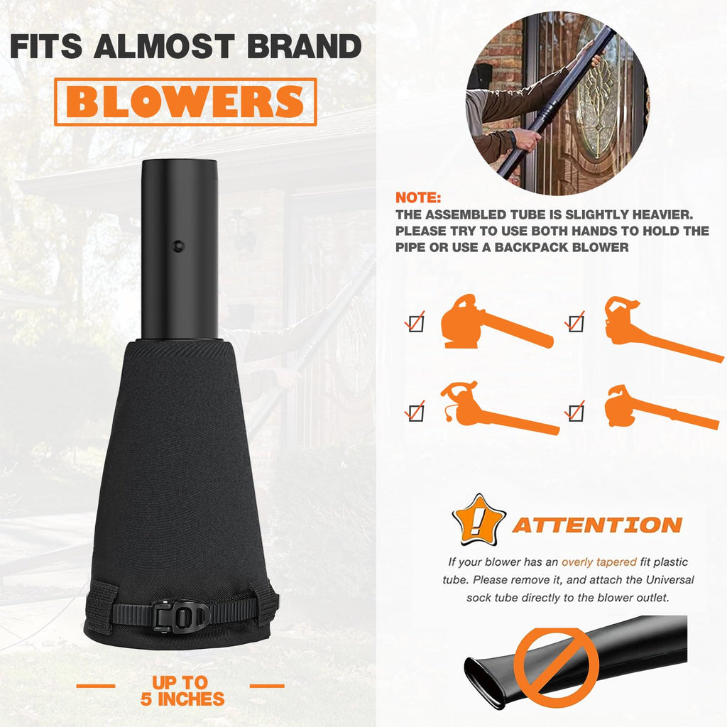 Gutter Cleaning Kit for Leaf Blowers, 11 Feet M342