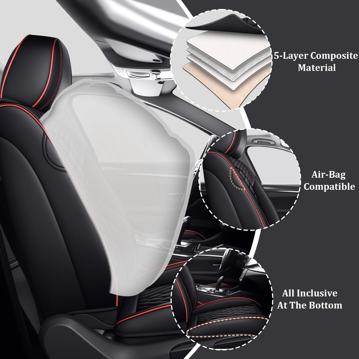 Car Seat Covers Full Set U670074