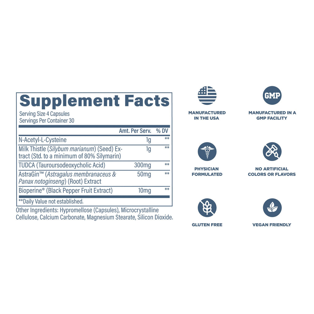 Milk Thistle Liver Support Supplement 120 Capsules N7087