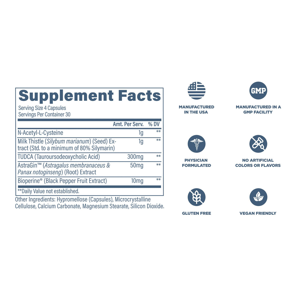 Milk Thistle Liver Support Supplement 120 Capsules N7087