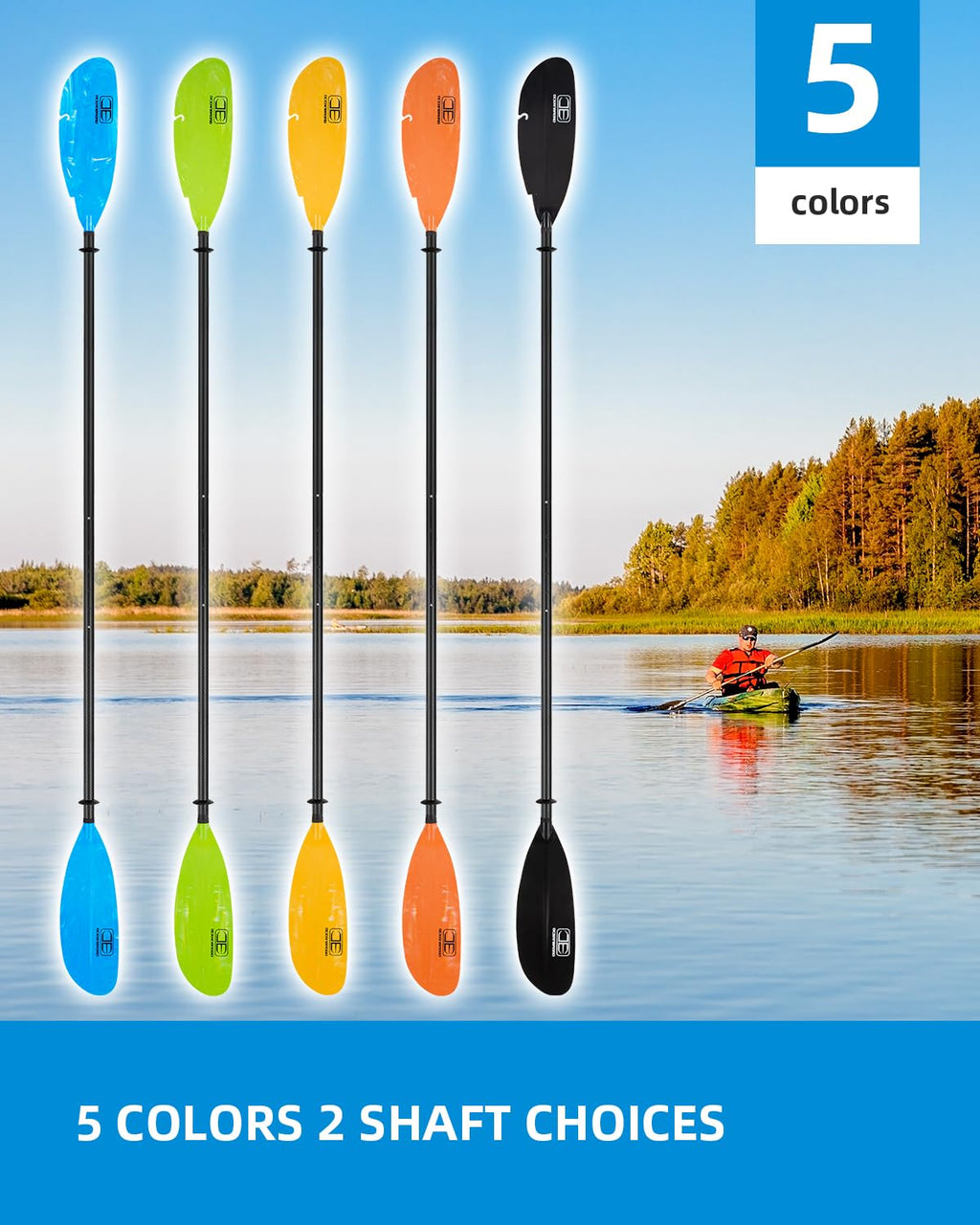 Adjustable Carbon Fiber Kayak Paddle N91928