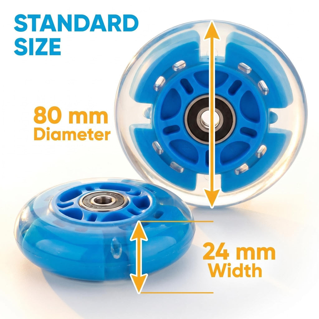 Light Up Scooter Wheels (2-Pack) X400