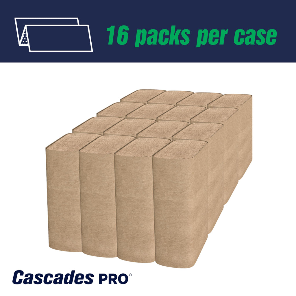 Multifold Paper Towels 250 Sheets 16 Packs Natural Brown R676