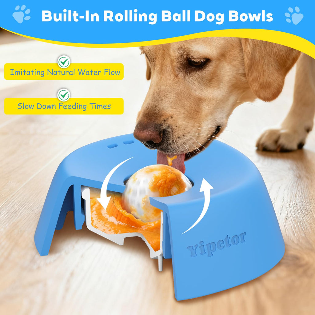 Dog Lick Bowl Slow Feeder Puzzle Toys P716