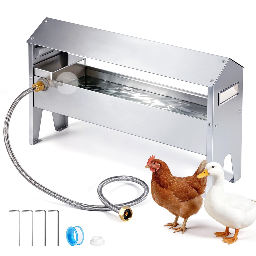 22'' Stainless Steel Automatic Chicken Waterer P925