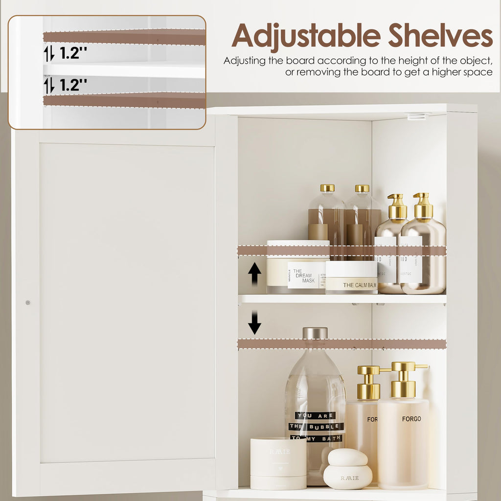 6-Tier Corner Storage Cabinet L950