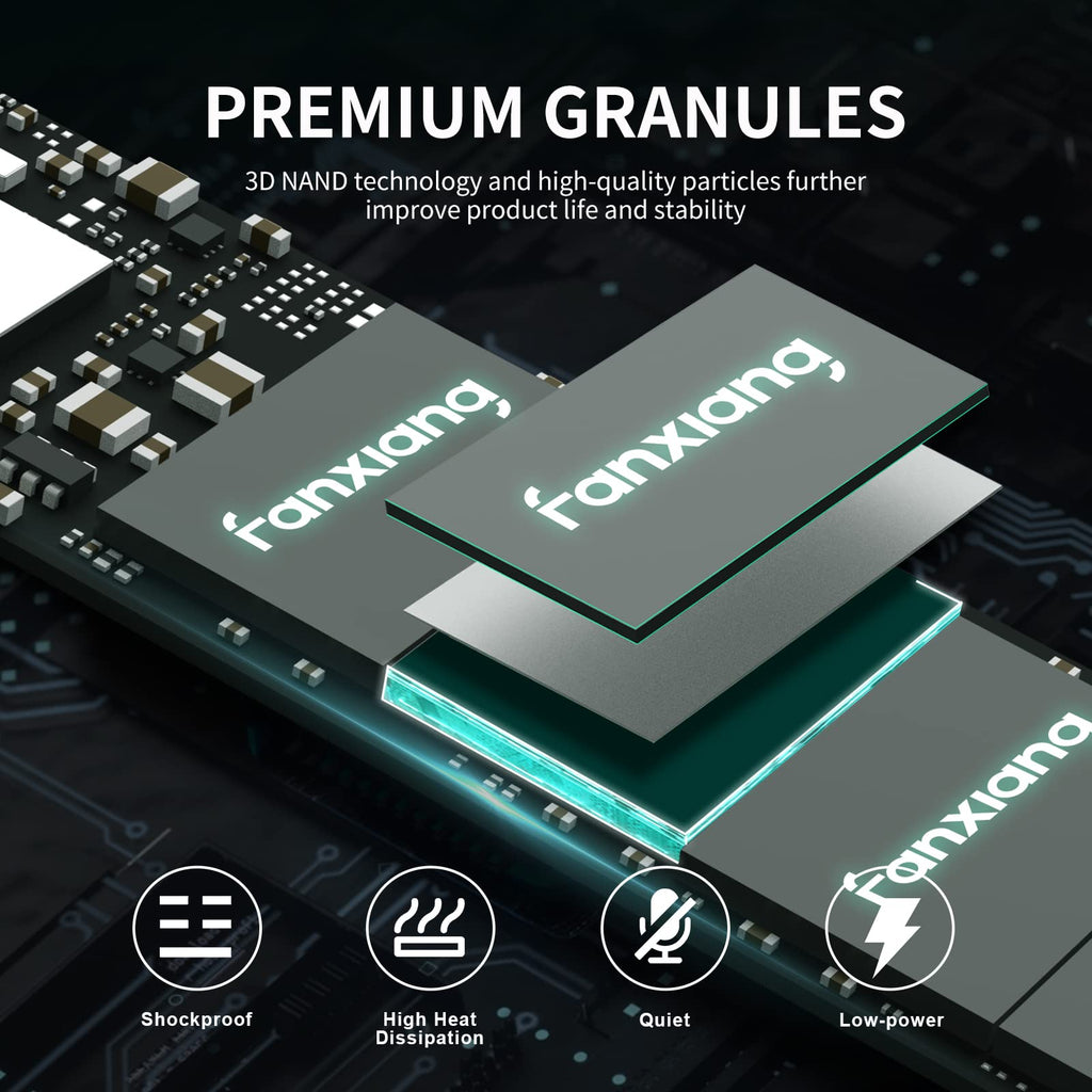 512GB NVMe M.2 PCIe Gen3x4 Internal Solid State Drive L479694