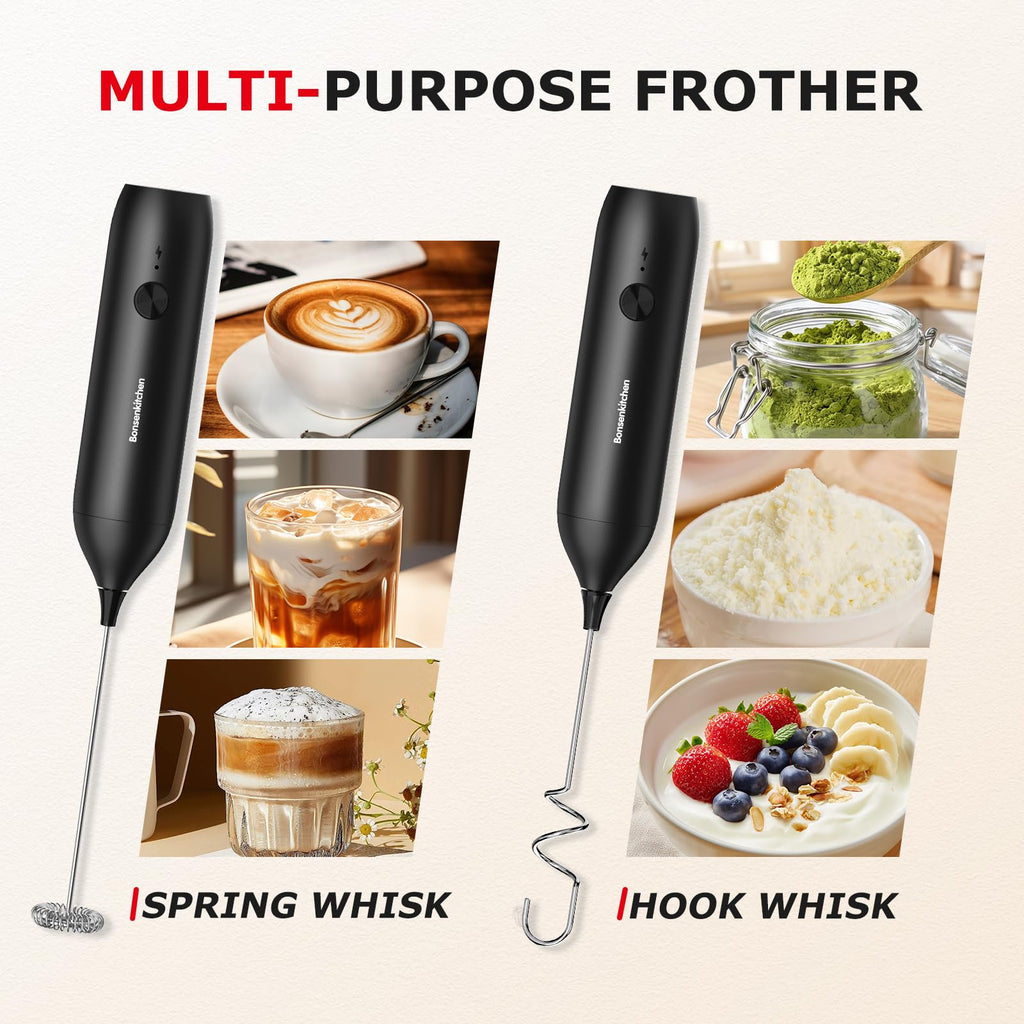 Rechargeable Handheld Milk Frother R8936